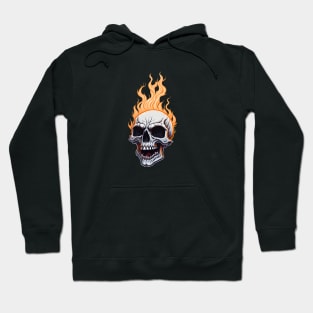 Flaming Skull Hoodie